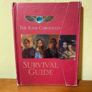 AS IS: Kane Chronicles Survival Guide Companion Book Rick Riordan (VERY USED)